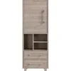 Profijt Meubel Opbergkast Gradoly 200x70x45 cm grijs