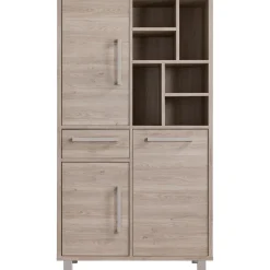 Profijt Meubel Opbergkast Gradoly 200x110x45 cm grijs