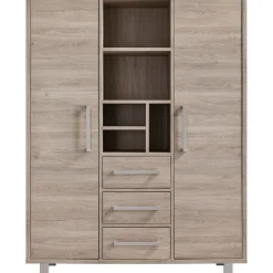 Profijt Meubel Opbergkast Gradoly 200x155x45 cm grijs