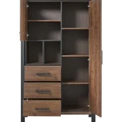 Profijt Meubel Opbergkast Mantera 170x100x048 cm donkerbruin