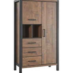 Profijt Meubel Opbergkast Mantera 170x100x048 cm donkerbruin