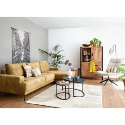 Profijt Meubel Opbergkast Newhaven mangohout 150x100x43 cm