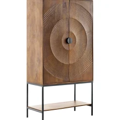 Profijt Meubel Opbergkast Nocona mangohout 190x100x41 cm
