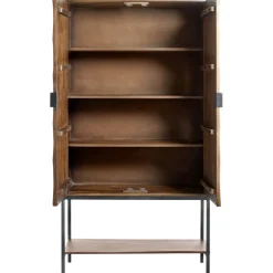 Profijt Meubel Opbergkast Nocona mangohout 190x100x41 cm