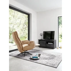 Profijt Meubel Relaxfauteuil Balfour large microleder cognac