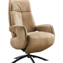 Profijt Meubel Relaxfauteuil Balfour small microleder cognac