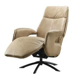 Profijt Meubel Relaxfauteuil Balfour small microleder cognac
