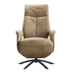 Profijt Meubel Relaxfauteuil Balfour small microleder cognac