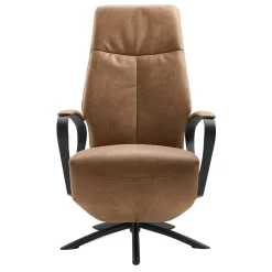 Profijt Meubel Relaxfauteuil Beltra medium microleder bruin