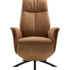 Profijt Meubel Relaxfauteuil Benoni large microleder bruin