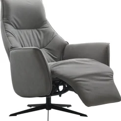 Profijt Meubel Relaxfauteuil Clay medium microvezel antraciet