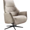 Profijt Meubel Relaxfauteuil Clay small microleder taupe