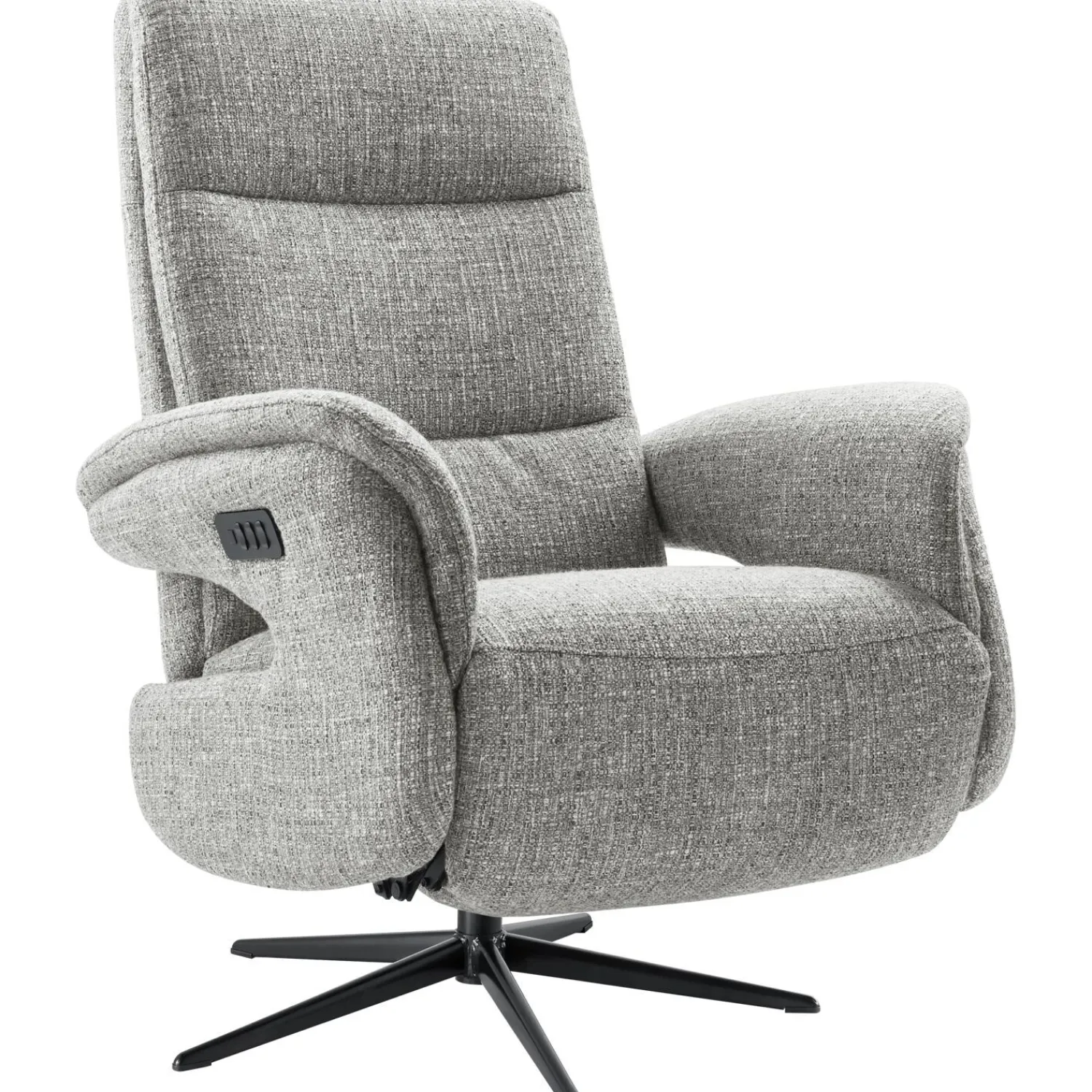 Profijt Meubel Relaxfauteuil Haslet elektrisch medium grijs
