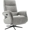 Profijt Meubel Relaxfauteuil Haslet elektrisch large grijs