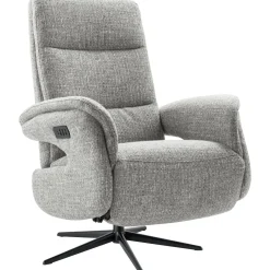 Profijt Meubel Relaxfauteuil Haslet elektrisch large grijs