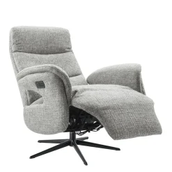 Profijt Meubel Relaxfauteuil Haslet elektrisch large grijs