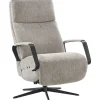 Profijt Meubel Relaxfauteuil Laterza elektrisch medium grijs