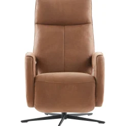 Profijt Meubel Relaxfauteuil Niland elektrisch medium microleder bruin