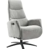Profijt Meubel Relaxfauteuil Olindia elektrisch medium grijs