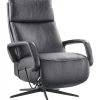 Profijt Meubel Relaxfauteuil Orona small zwart leer