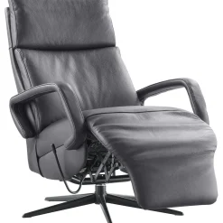 Profijt Meubel Relaxfauteuil Orona small zwart leer