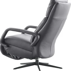 Profijt Meubel Relaxfauteuil Orona small zwart leer
