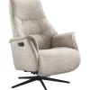 Profijt Meubel Relaxfauteuil Sanborn elektrisch medium beige