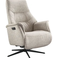 Profijt Meubel Relaxfauteuil Sanborn elektrisch small beige