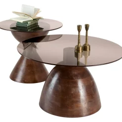 Profijt Meubel Salontafel Aboni mangohout 78 cm rond