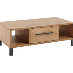 Profijt Meubel Salontafel Alva 125x68 cm orange teak rechthoekig
