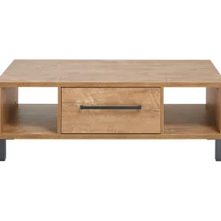 Profijt Meubel Salontafel Alva 125x68 cm orange teak rechthoekig