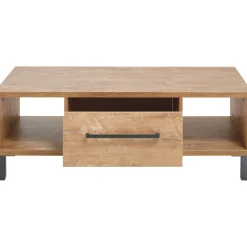 Profijt Meubel Salontafel Alva 125x68 cm orange teak rechthoekig