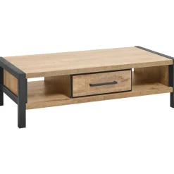Profijt Meubel Salontafel Mantera lichtbruin 135x67 cm rechthoekig