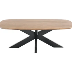 Profijt Meubel Salontafel Nocona mangohout 120x70 cm Deens ovaal