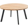 Profijt Meubel Salontafel Widnes eikenhout 80x36 cm rond
