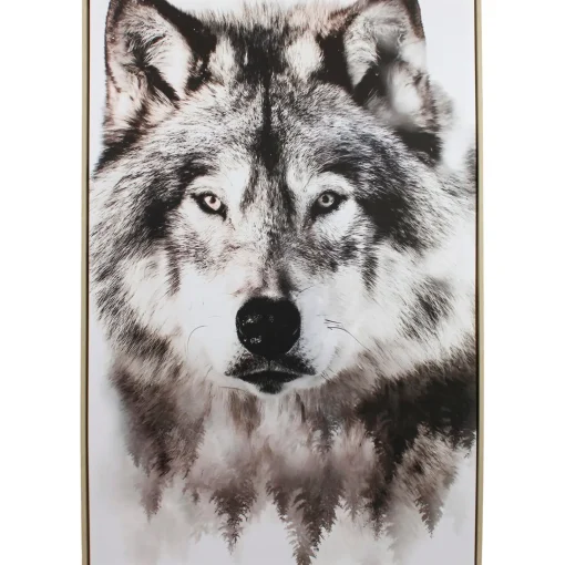 Profijt Meubel Schilderij Hilliard 122x82 cm wolf