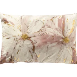 Profijt Meubel Sierkussen Westray 40x60 cm wit met roze