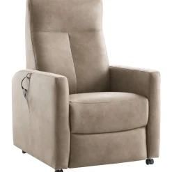Profijt Meubel Sta-op stoel Novie elektrisch large microleder taupe