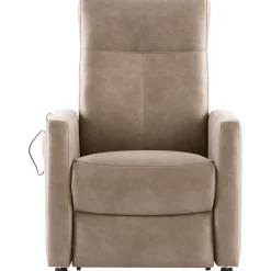 Profijt Meubel Sta-op stoel Novie 2-motorig small microleder taupe