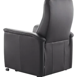 Profijt Meubel Sta-op stoel Waver elektrisch large zwart leer