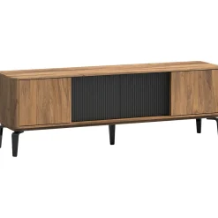 Profijt Meubel Tv-meubel Lodetto 184 cm deuren zwart