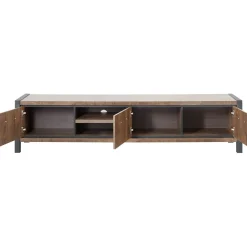 Profijt Meubel TV-meubel Mantera 216 cm donkerbruin