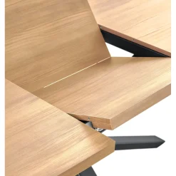 Profijt Meubel Uitschuifbare eettafel Caltana 200/260 cm mango Deens ovaal