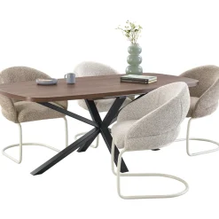 Profijt Meubel Uitschuifbare eettafel Caltana 200/260 cm Deens ovaal