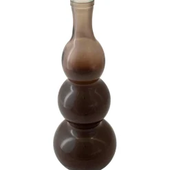 Profijt Meubel Vaas Badula large transparant bruin