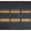 Profijt Meubel Verlichting Vitrinekast 3 deurs Tenino/Selinia