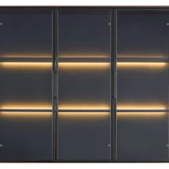 Profijt Meubel Verlichting Vitrinekast 3 deurs Tenino/Selinia