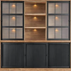 Profijt Meubel Vitrinekast Ladonia 210x209x50 cm