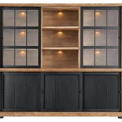 Profijt Meubel Vitrinekast Ladonia 210x233x50 cm
