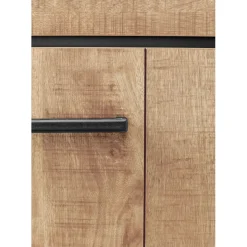Profijt Meubel Vitrinekast Mantera 200x180x48 cm lichtbruin